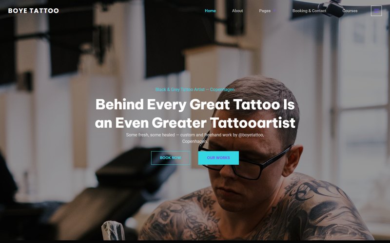 Boye Tattoo — screenshot