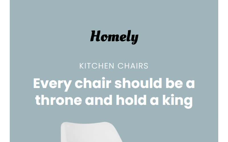 Homely Email — screenshot