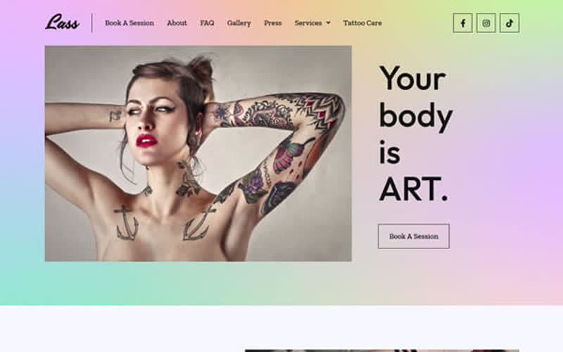 Lass — screenshot