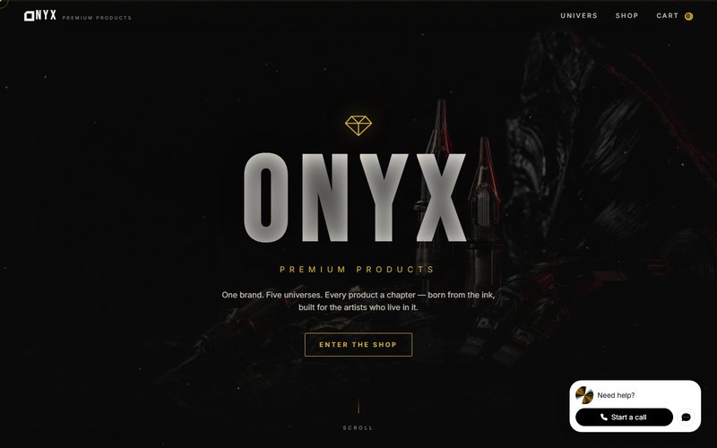 ONYX Univers — screenshot