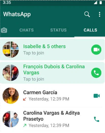 Calls & presence