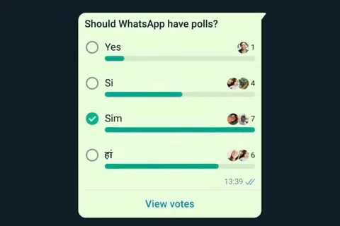 Interactive polls