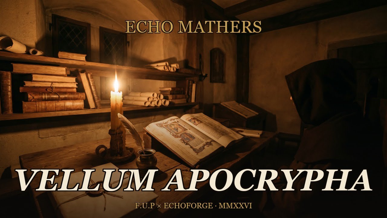 Vellum Apocrypha — Echo Mathers (Underground Drumless · F.U.P × ECHOFORGE)