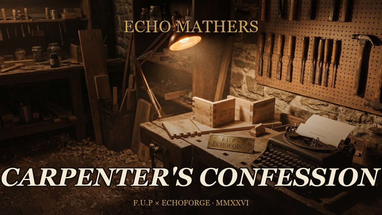 Carpenter's Confession — Echo Mathers (Noir Rap · F.U.P × ECHOFORGE)